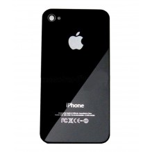 Задняя крышка, заднее стекло для iPhone 4 черное