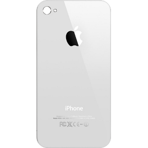Задняя крышка, заднее стекло для iPhone 4 белое
